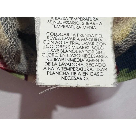 Polo Ralph Lauren Mens Floral Cotton Spa Terry Hoodie Pullover Sweatshirt Blue L - Picture 11 of 13